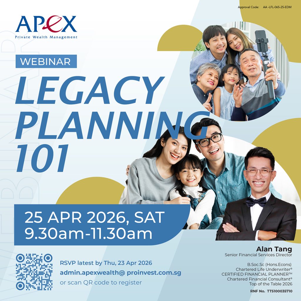 Legacy Planning 101 Webinar - 25 April 2026